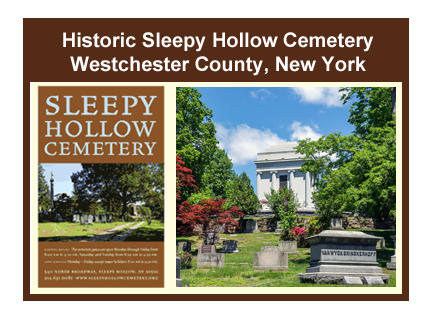 Visit the website for the Sleepy Hollow Cemetery, County of Westchester in New York.