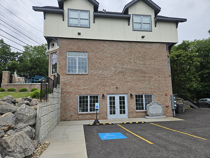 Rome Monument Tri-Boro Showroom in Zelienople, PA