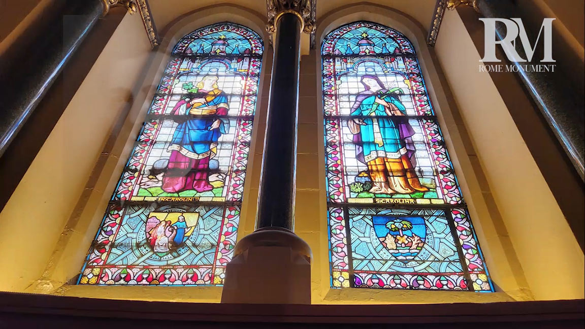 See Mausoleums With Tiffany Stained Glass Windows